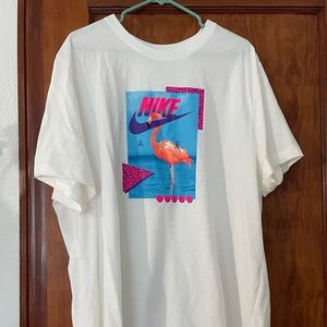 Nike T-shirt with flamingo